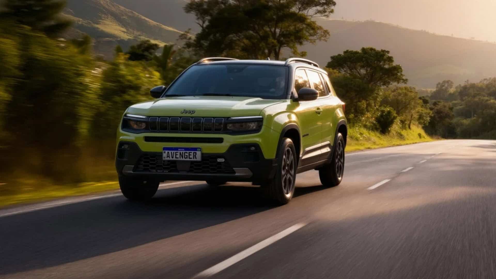 Jeep Avenger: ‘Mini Renegade’ é apresentado no Salão do Automóvel de São Paulo